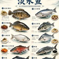 🐟中国十大好吃淡水鱼！全吃过算美食达人✨