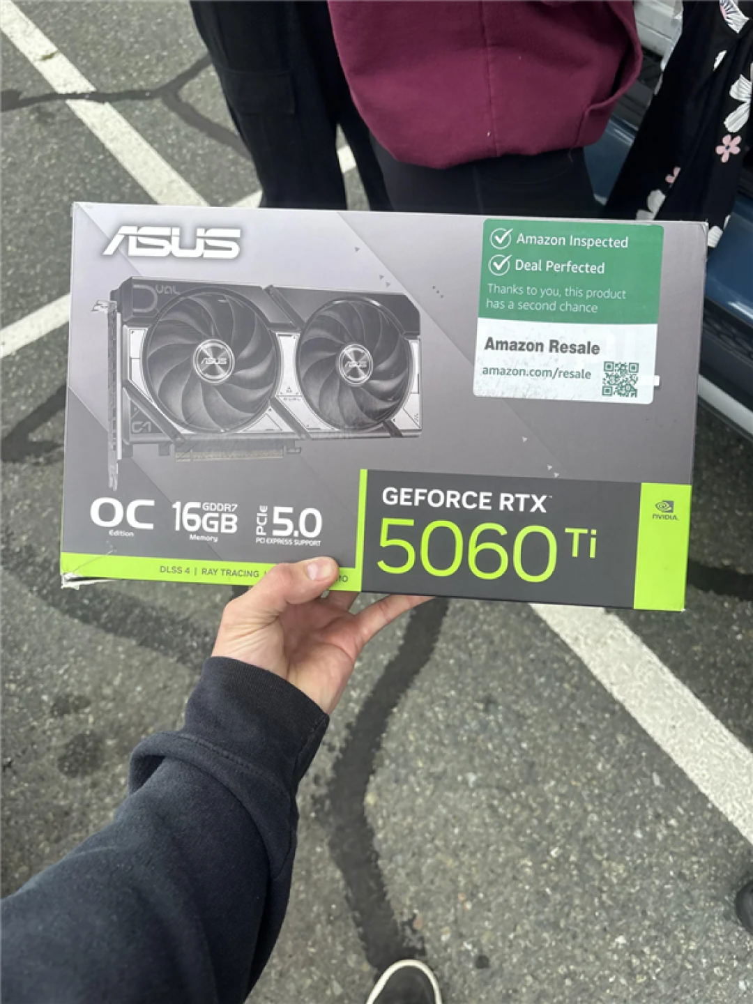 捡到大漏了!500元盲盒开出RTX 5060 Ti :成色9.9成新