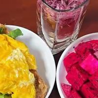 煎苋菜卷子莲子豆浆蛋挞做法