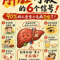 眼黄脸黄、莫名淤青？肝脏在求救，别当小毛病！