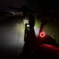 秋风起 骑车去 带上我的新装备 #迈极炫环形尾灯