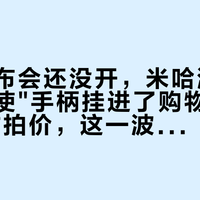 飞智发布会还没开，米哈游先把"妄想天使"手柄挂进了购物车：999是防拍价，这一波到底值不值得等