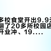 开学季多校食堂开出9.9元哈根达斯：翻了20多所校园店，我的建议是开业冲、19.9缓一缓