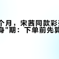 官宣一个月，宋茜同款彩壳进入"真实上身"期：下单前先算清这三笔账