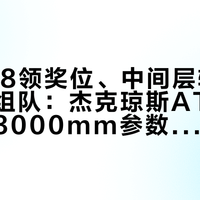 崇礼168领奖位、中间层软文、外人节组队：杰克琼斯AT轻户外线，3000mm参数到底卖给谁？