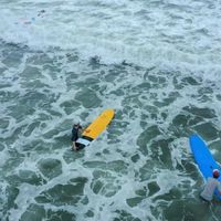 日月湾现场、新手抓浪 | 冲浪湾9.2日报