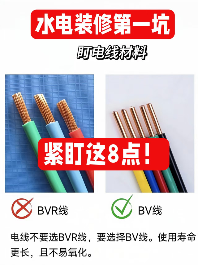 水电装修第一坑，紧盯下面8点