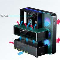 1099元起！追风者碉堡EX5 PLUS/MAX机箱上架：四舱独立风道+半开放式造型