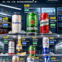 便利店啤酒 Top10｜5块、10块、20块，哪瓶最值得反复买？