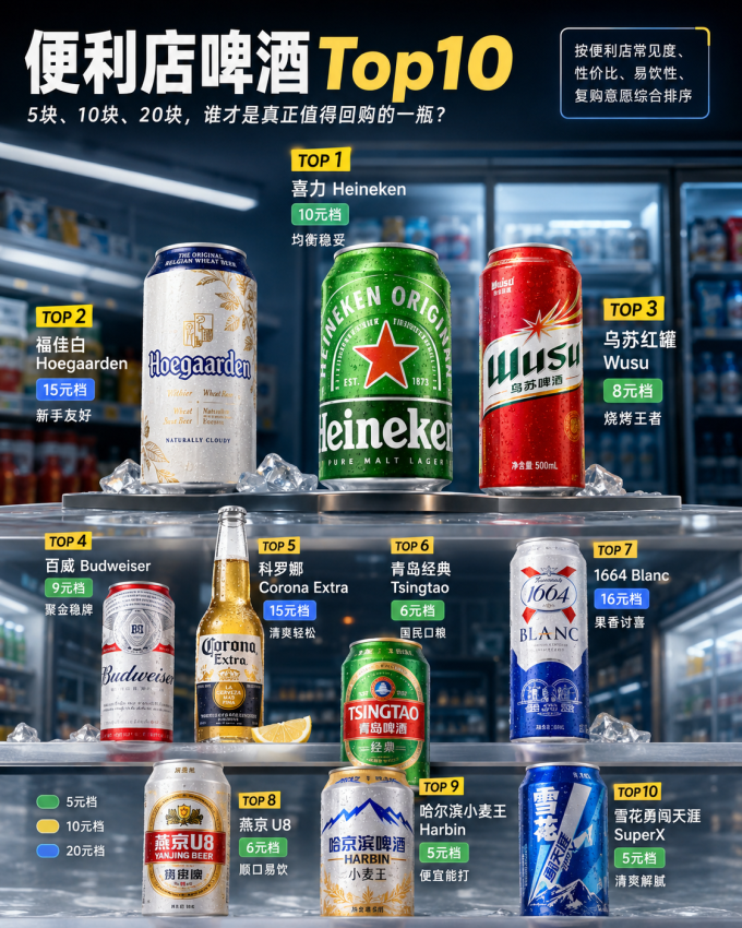 喜力精酿啤酒