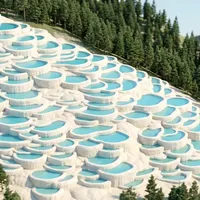不用去土耳其，在这就能看棉花堡！云南白水台——纳西族东巴教圣地，预算只需它的零头