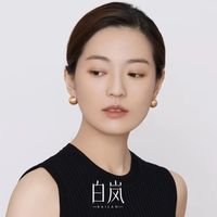 极简高级氛围感✨白岚拉丝圆球耳环！耐看显贵不撞款