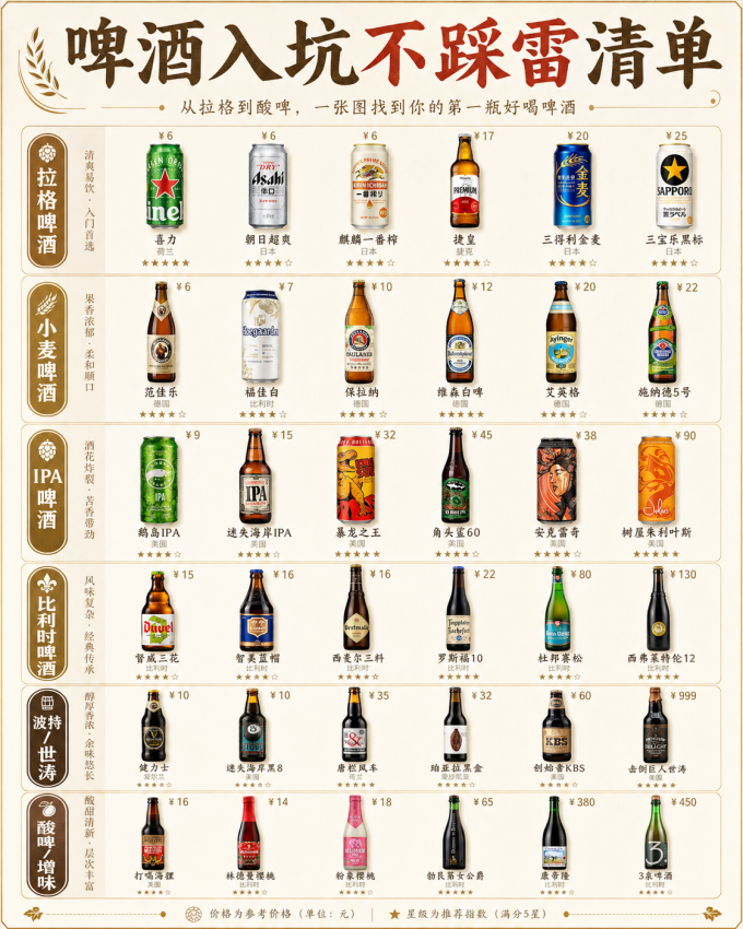 精酿啤酒