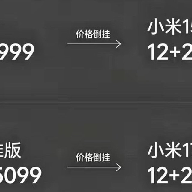 小米调价后定价“乱套”！多处价格倒挂，买手机千万别光看数字