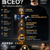 苹果为什么选了一个“工程师”当CEO？