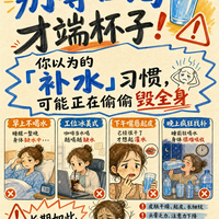 饮料代水，正在悄悄毁掉全身器官！正确的喝水方法来了