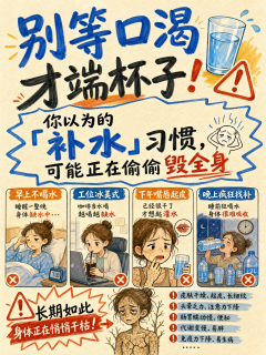 饮料代水，正在悄悄毁掉全身器官！正确的喝水方法来了