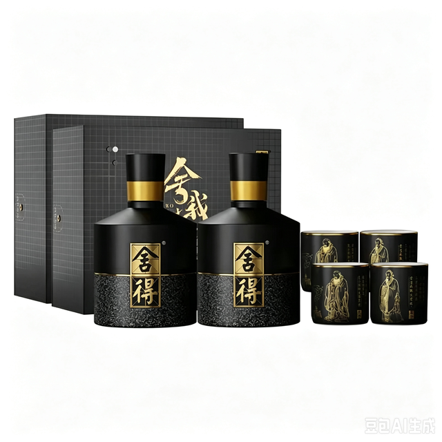 精致小酒礼盒｜舍得智慧名人系列，舍我其谁