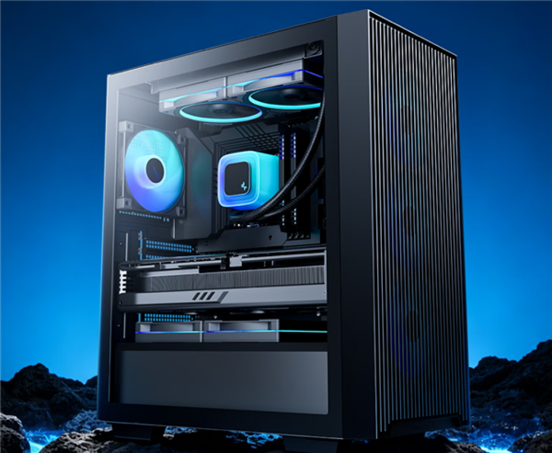 259元 九州风神推出CC560 ARGB V3风道机箱:预装四把12cm风扇