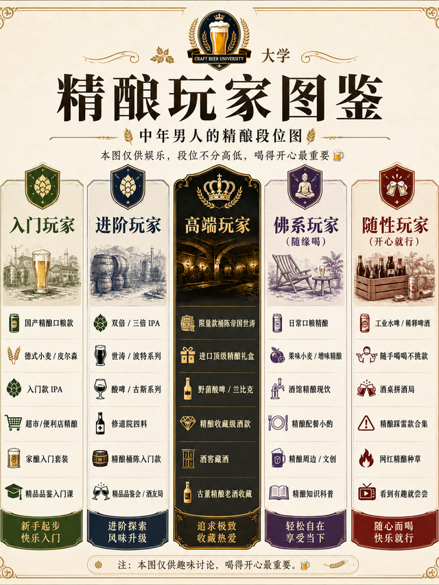 精酿玩家图鉴：喝到最后，大家其实都会走向不同方向