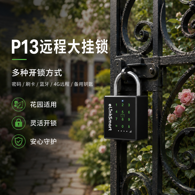 夜市货柜怎么管：流动摊位远程看管，我用一把4G真远程挂锁实测