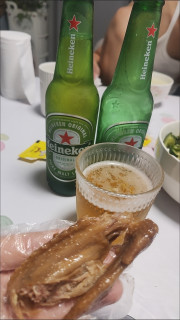 喜力啤酒与夜宵的搭配体验