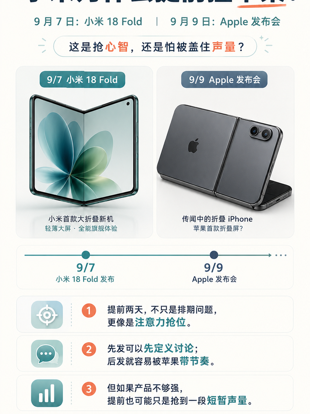 小米提前两天，到底是自信还是焦虑？