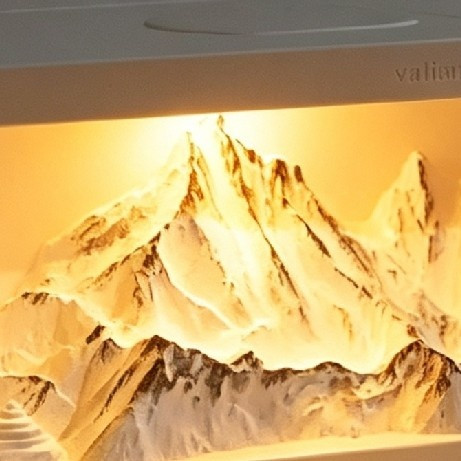 氛围天花板✨日照金山光影！一机承包卧室所有温柔