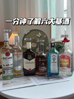 家庭小酒吧，6瓶基酒搞定下班微醺
