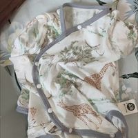夏天宝宝爱出汗起热疹✅闭眼入欧孕竹棉包屁衣