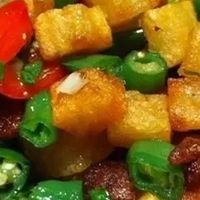 青椒炒土豆