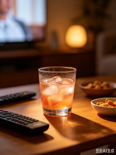 居家微醺时刻，低度果酒搭配电影的氛围感营造