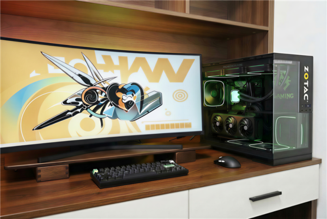 活泼涂鸦新潮流!索泰RTX 5060 XGAMING OC显卡图赏