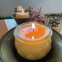 吉祥氛围感好物✨缘益坊24h紫色莲花酥油灯