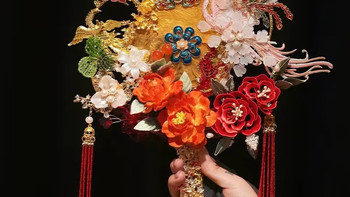 备婚必入！金色缠花团扇｜中式新娘氛围感神器💫