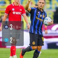 从0-2到3-2！国米读秒绝杀那不勒斯，劳塔罗梅开二度导演神逆转