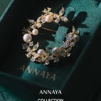 温柔氛围感✨Annaya蝴蝶花环胸针｜教师/节日送礼优选