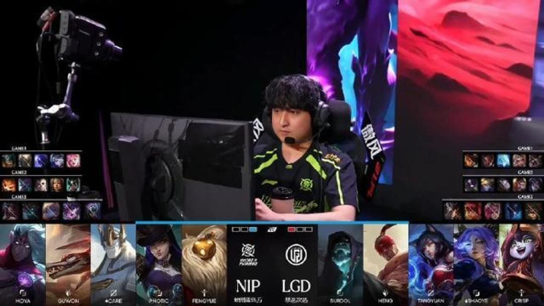 LGD 3比2淘汰NIP 时隔2203天重返LPL四强