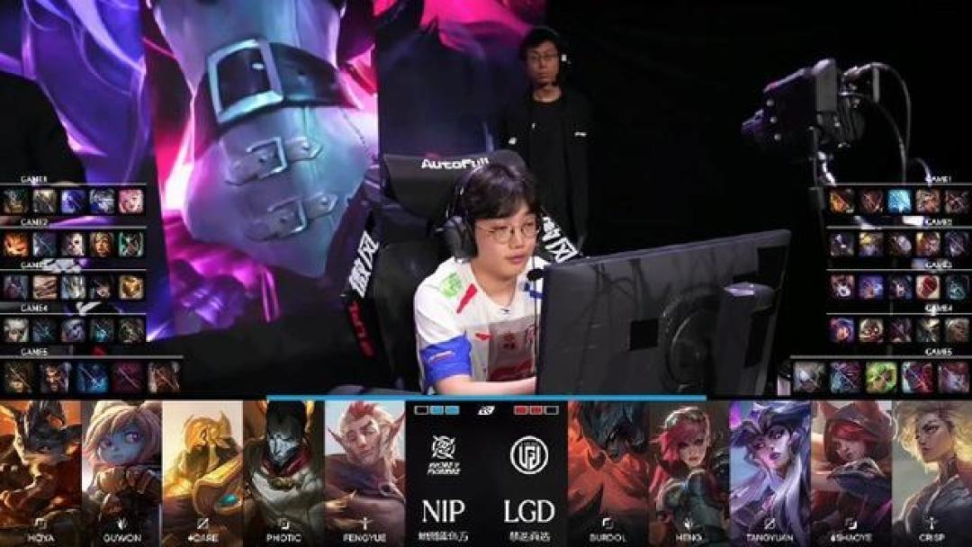 LGD 3比2淘汰NIP 时隔2203天重返LPL四强