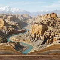 700年前消失的王国!札达——世界最大土林,古格王朝遗址,目前还不收费
