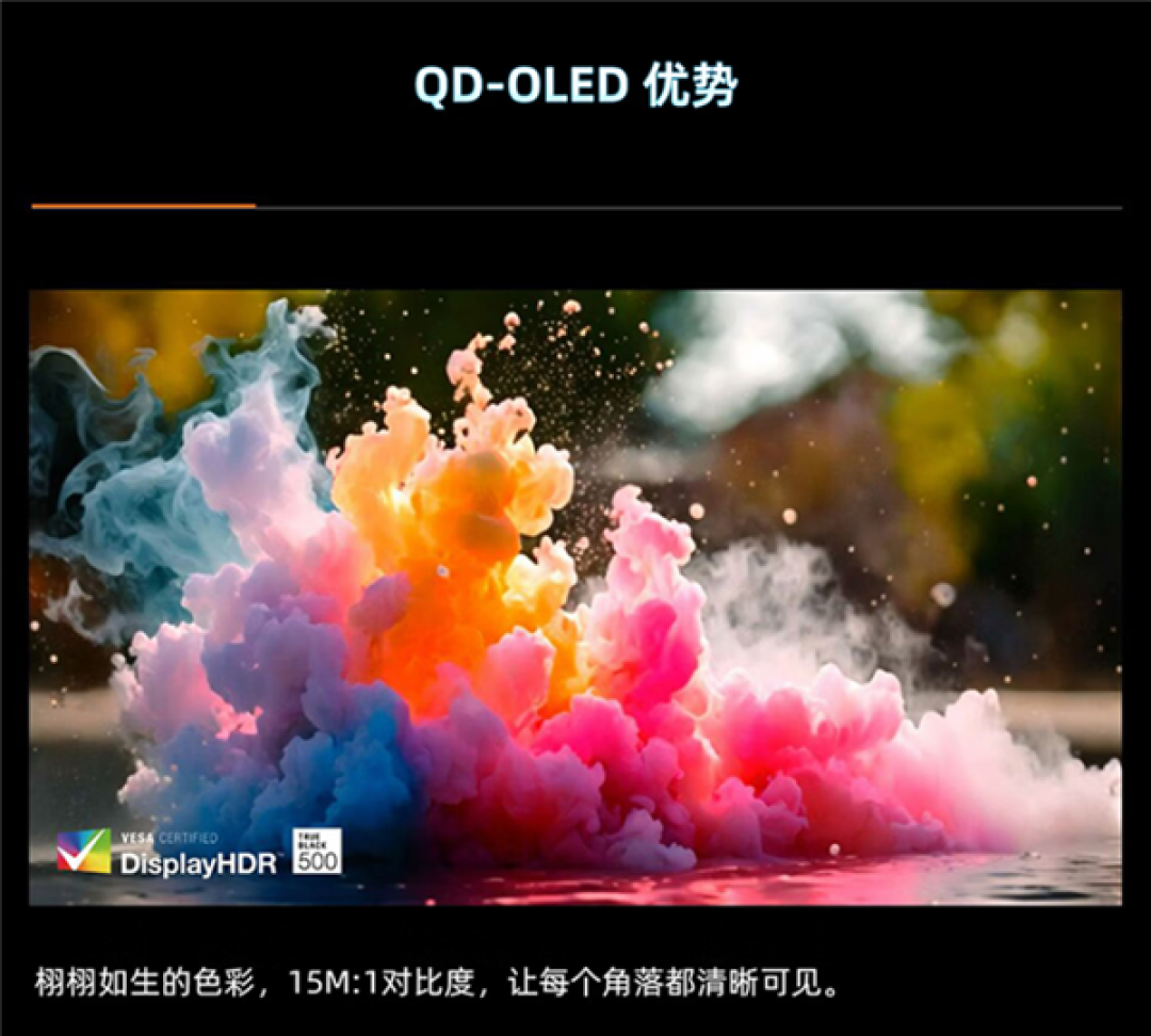 2999元!技嘉推出27英寸QD-OLED屏显示器:2K分辨率能跑320Hz高刷
