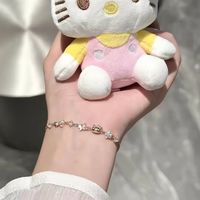 生日送礼抄作业✅潮色绘 HelloKitty 纯银手链