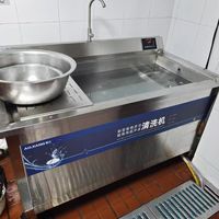 餐饮后厨降本利器✨商用超声波全自动洗碗机