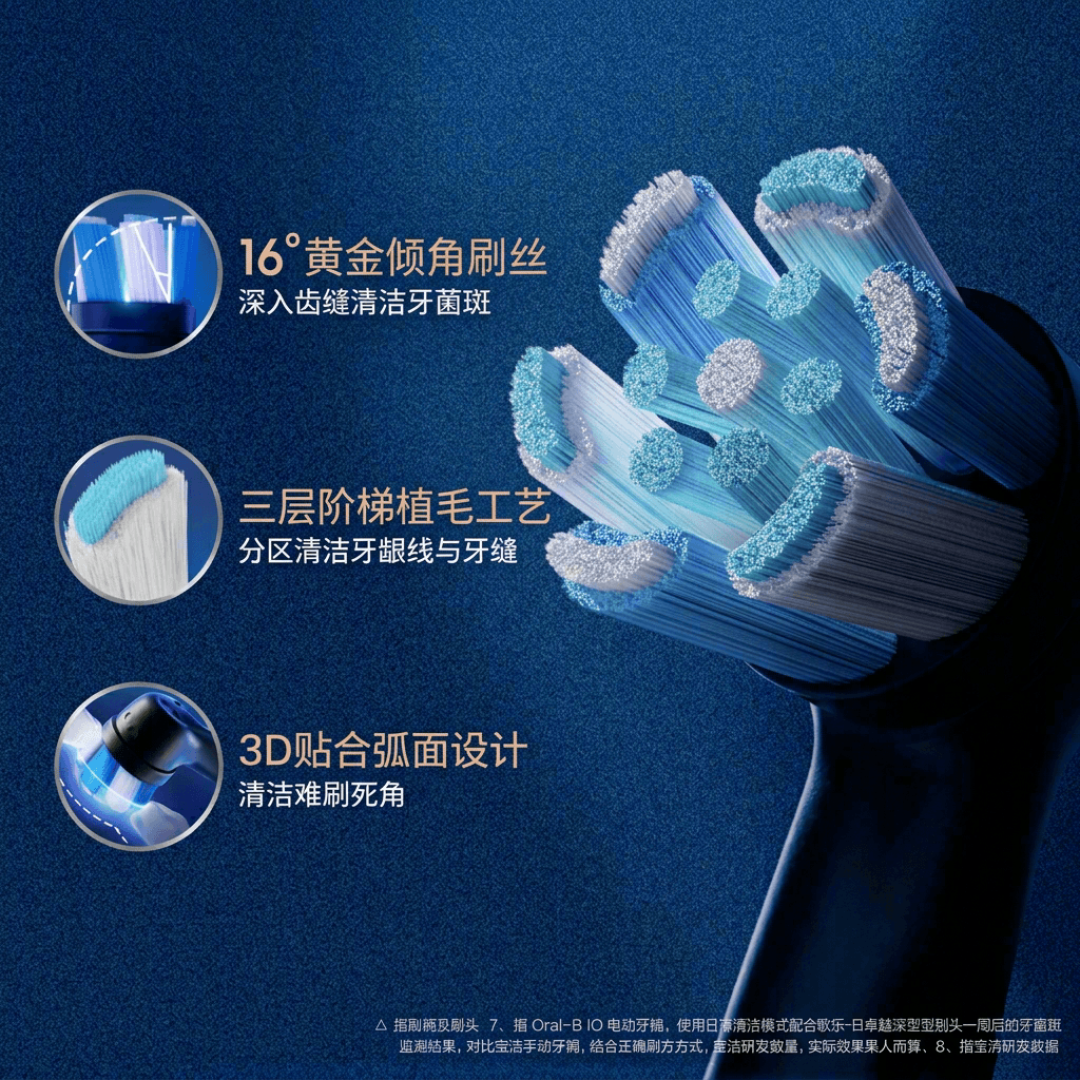 欧乐-B iO刷头怎么选:深洁、护龈、美白与精准清洁的区别