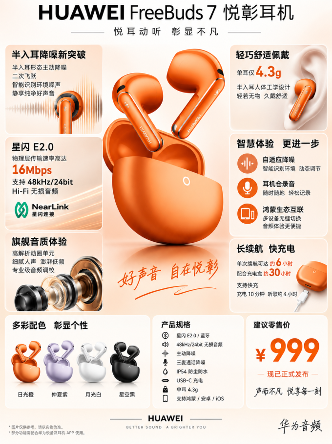 华为耳机