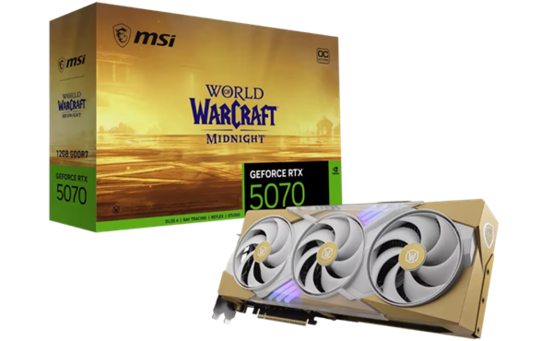 抽奖送“魔兽”显卡！微星RTX 5070联名款+旗舰耳机大放送：总价超6000元