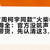 全网找"周柯宇同款"火柴棍外套没人认得全：官方没吭声，销售在模糊带货，先认清这3个真型号