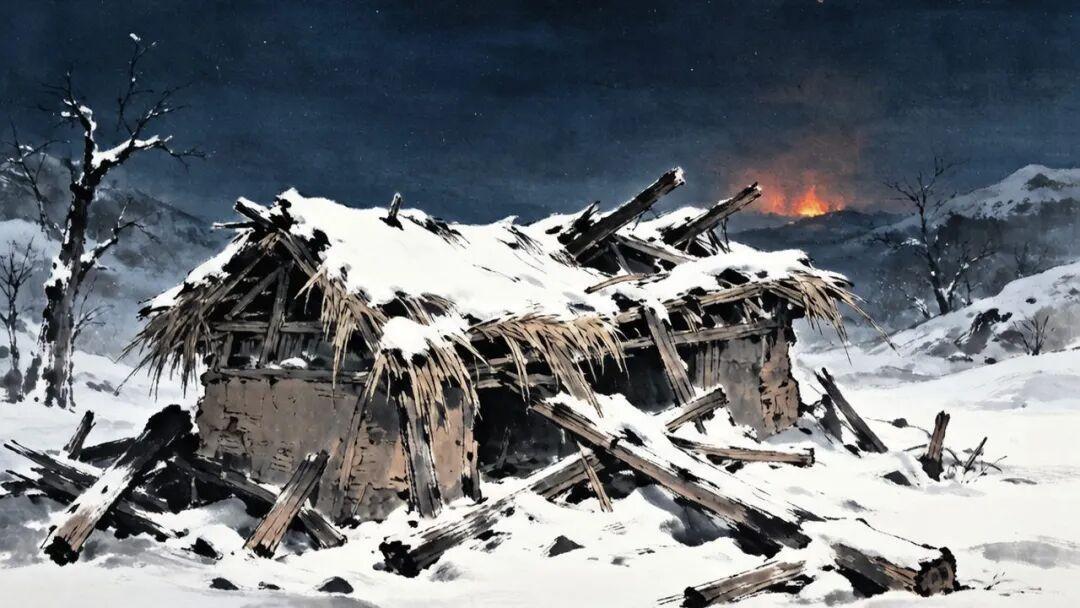 林冲靠一床絮被、一葫芦冷酒,能熬过那个雪夜吗?社区已经逐帧考完了