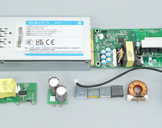 支持N+1冗余并联，金升阳320W CRPS服务器电源拆解