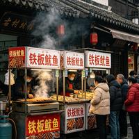 古镇臭豆腐为啥全国一个味？月租七八千逼的，商家也委屈